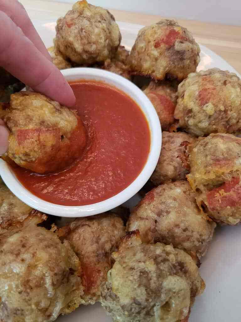 Sausage Pizza Bites