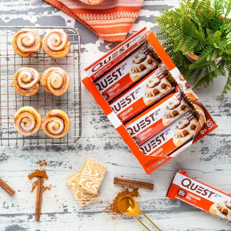 Quest Nutrition Cinnamon Roll Protein Bar