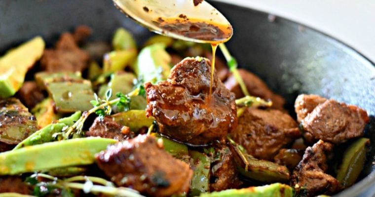 Cajun Garlic Butter Steak