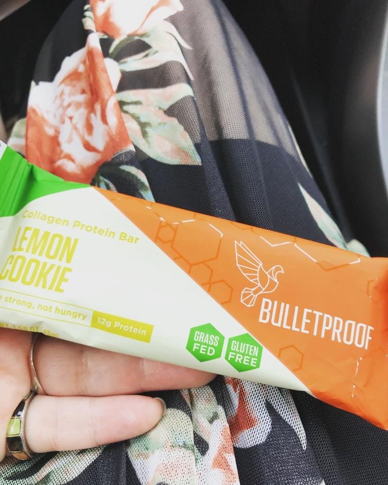 Bulletproof Lemon Cookie Collagen Protein Bars