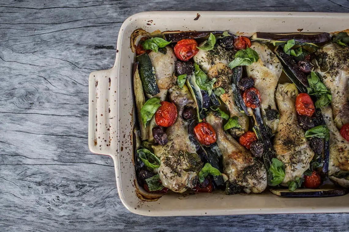 Mediterranean Chicken Bake