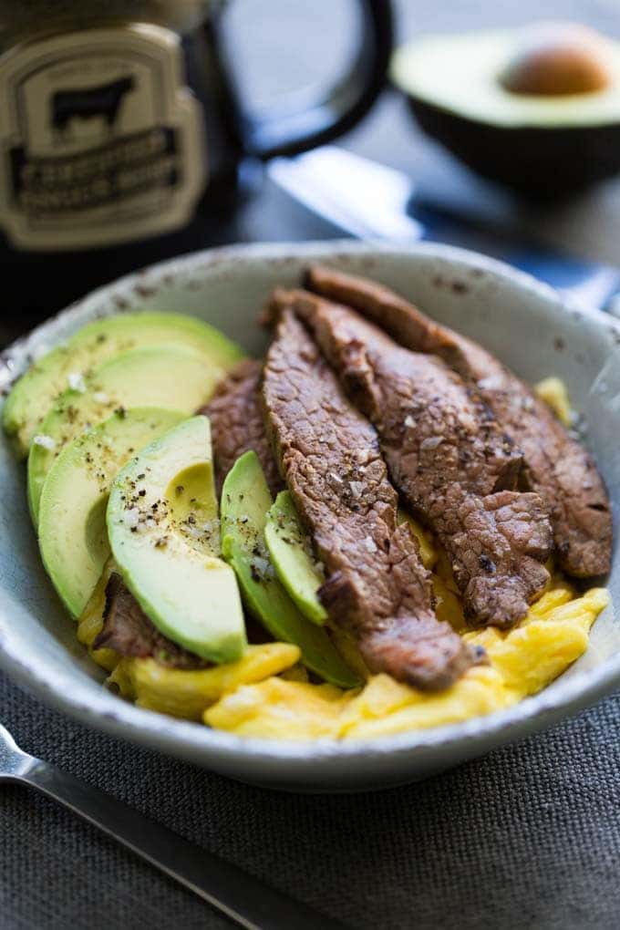 Steak and Egg Breakfast Bowl