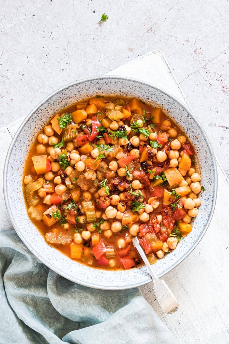 Instant Pot Moroccan Chickpea Stew