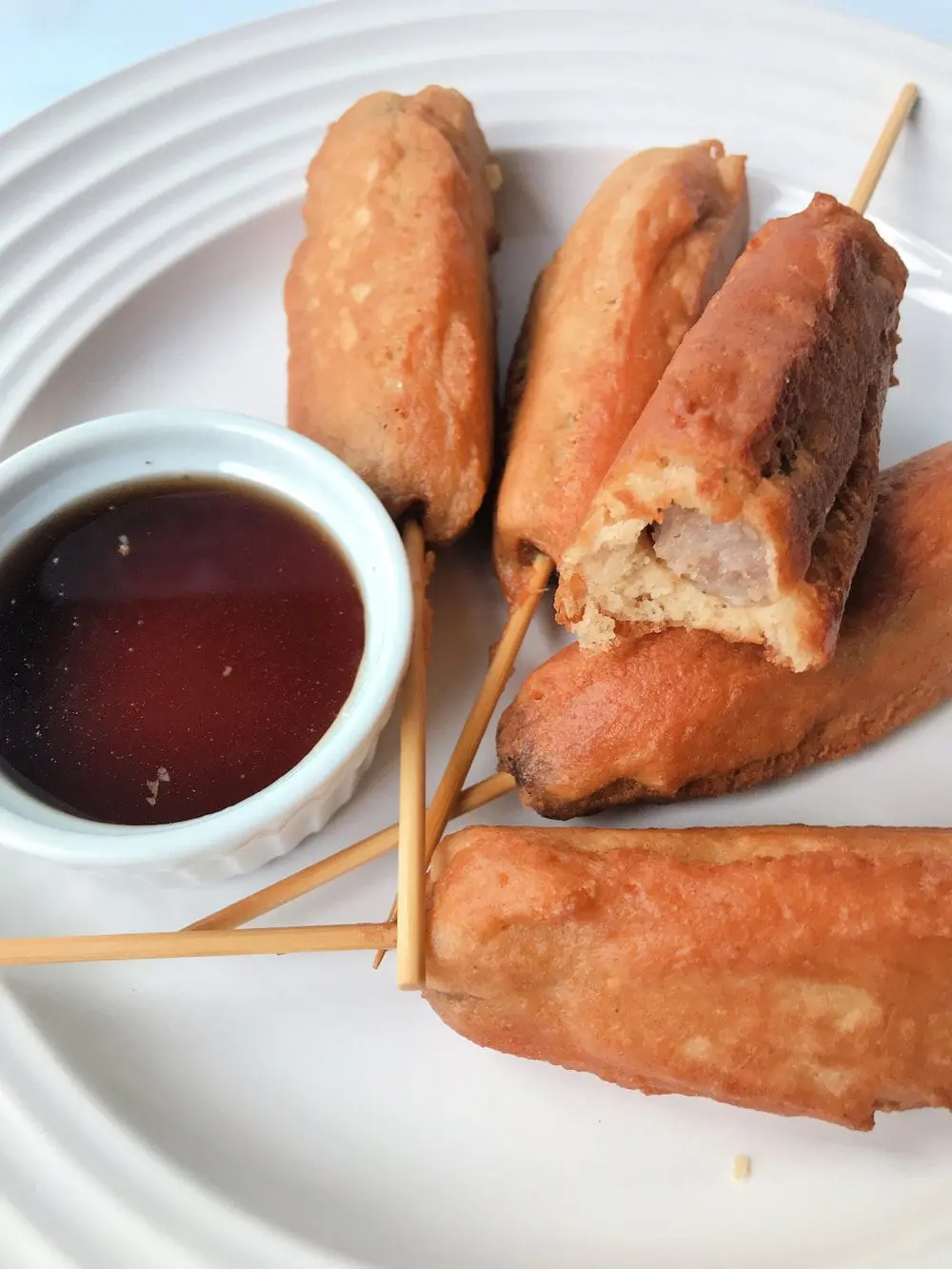 Sausage Pancakes On A Stick