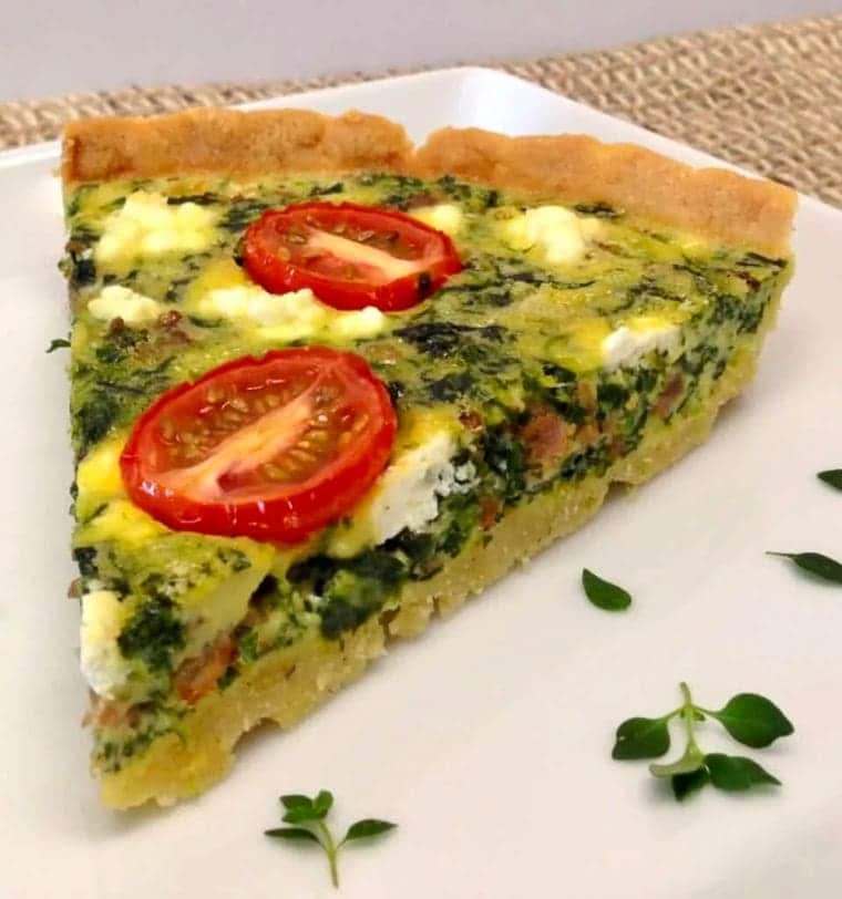 Italian Sausage and Spinach Quiche