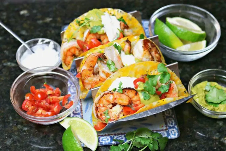 Easy Keto Shrimp Tacos