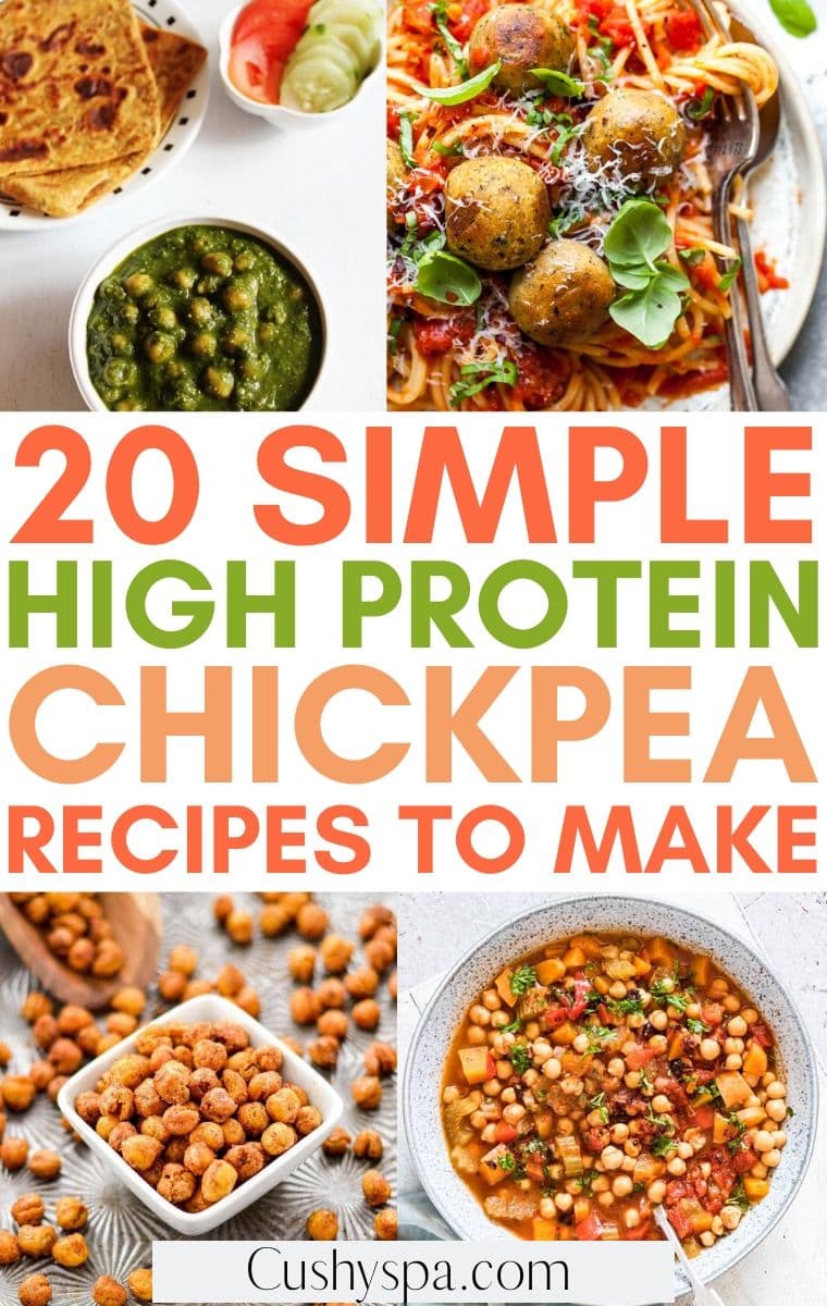 high protein chickpea recipes