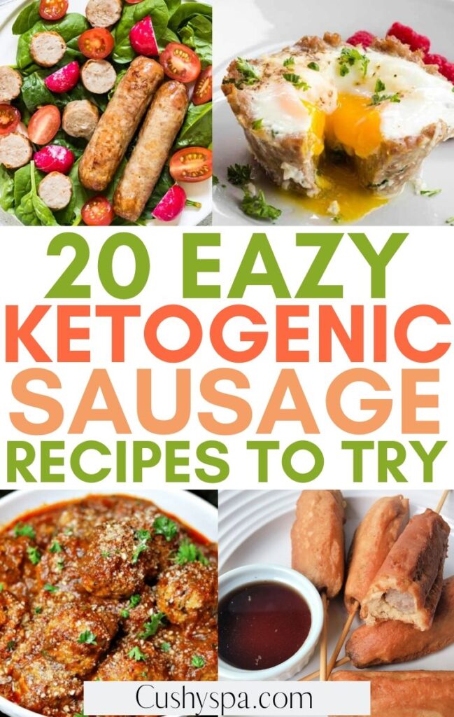 20 Eazy Peazy Keto Sausage Recipes - Cushy Spa