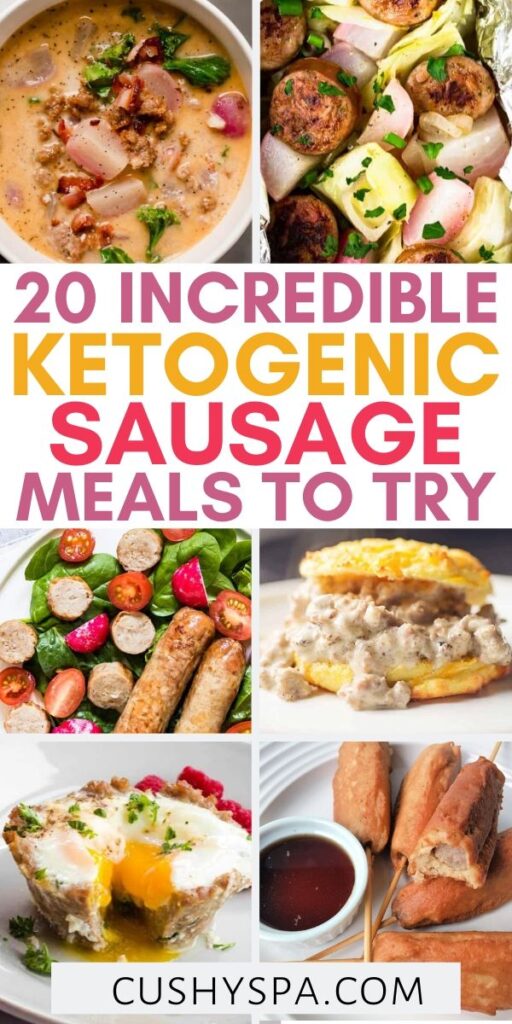 keto sausage meals