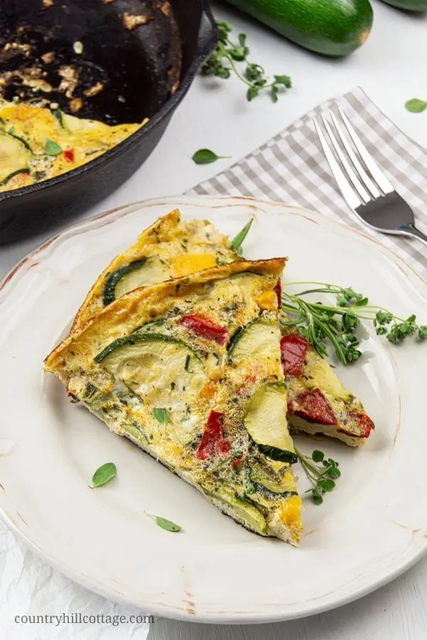 Healthy Zucchini Frittata