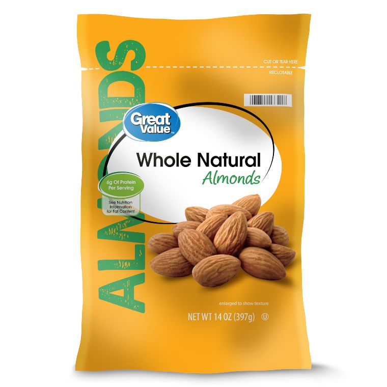 Whole Natural Almonds