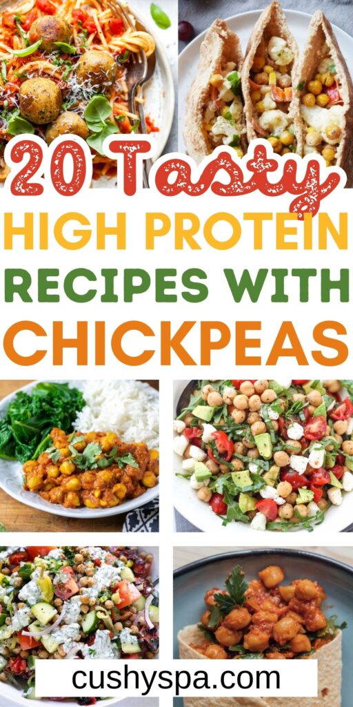 high protein chickpea recipes