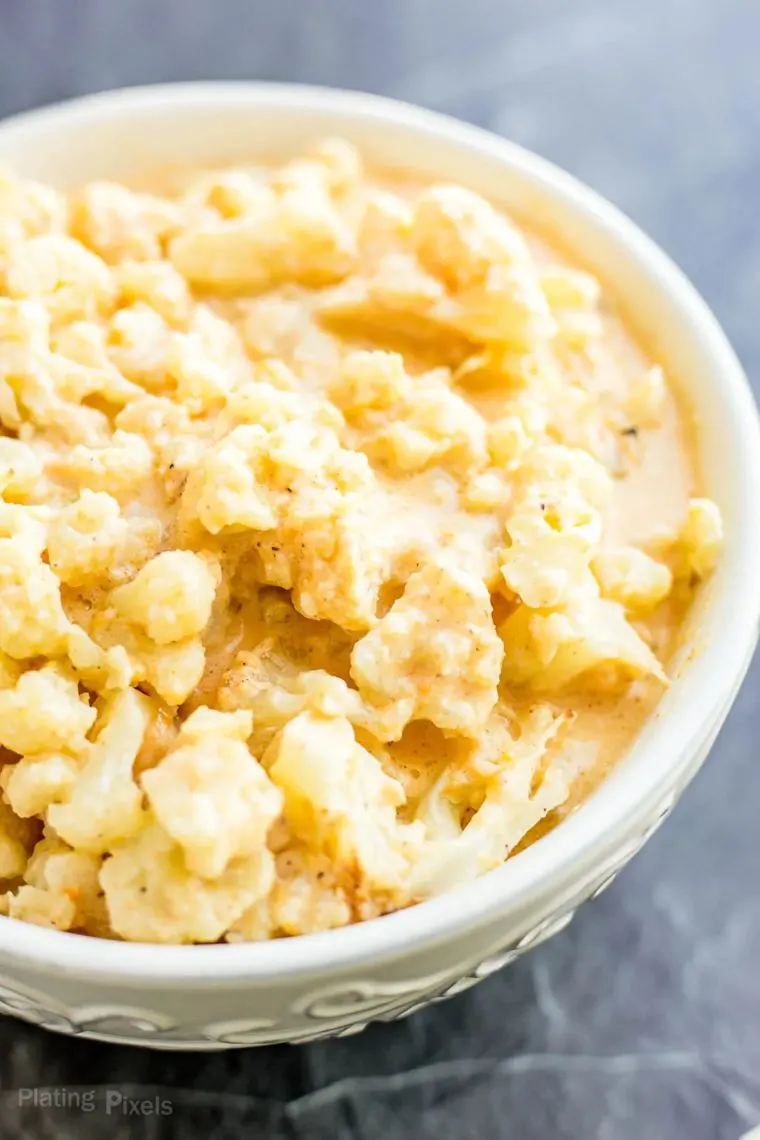 Keto Cauliflower Mac and Cheese