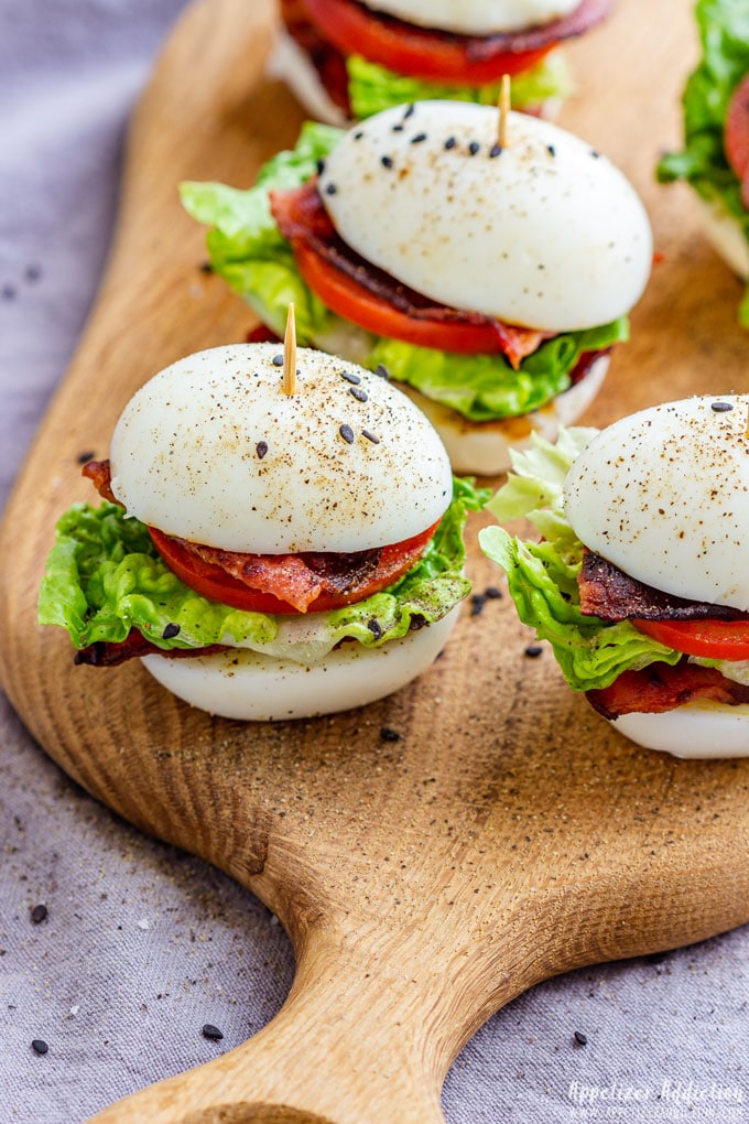 BLT Egg Sliders