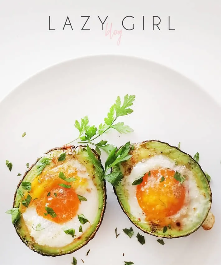 Baked Avocado Eggs Keto Recipe