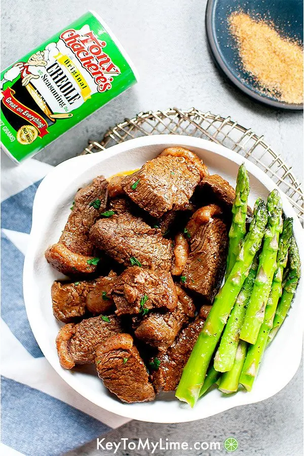 Cajun Butter Steak Bites