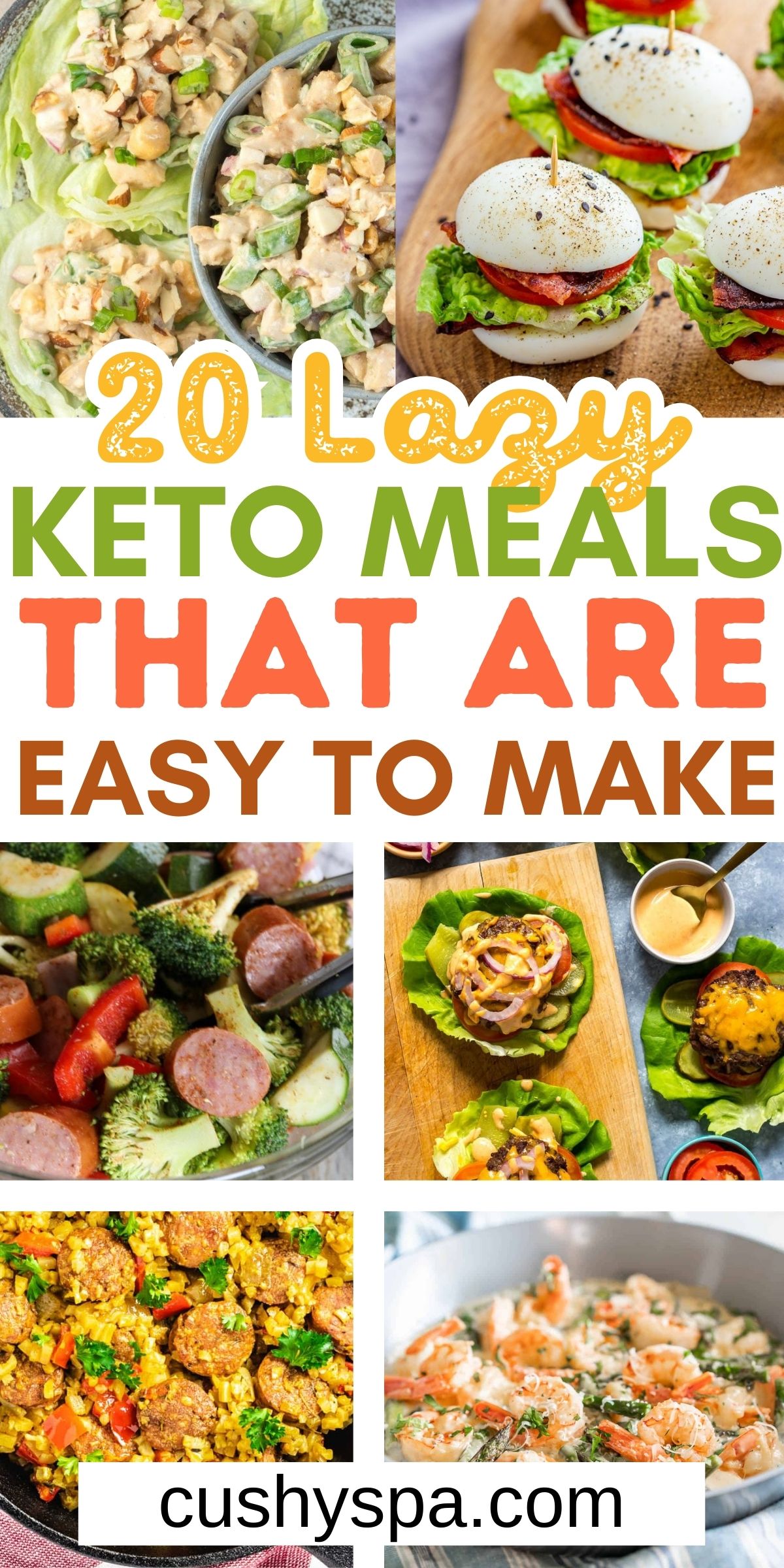 20 Lazy Keto Meals That Are So Easy to Make - Cushy Spa