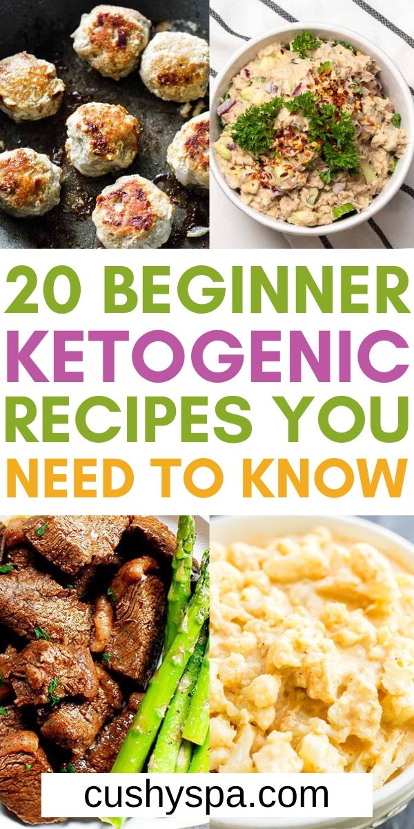 20 Eazy Peazy Keto Recipes For Beginners - Cushy Spa