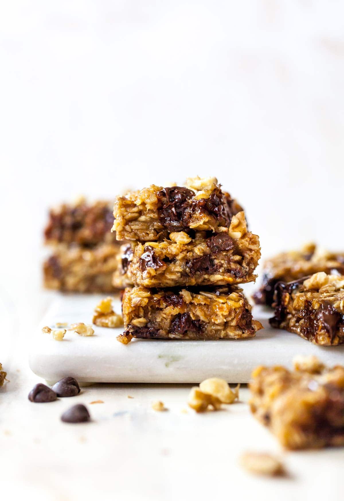 Banana Peanut Butter Oat Bars