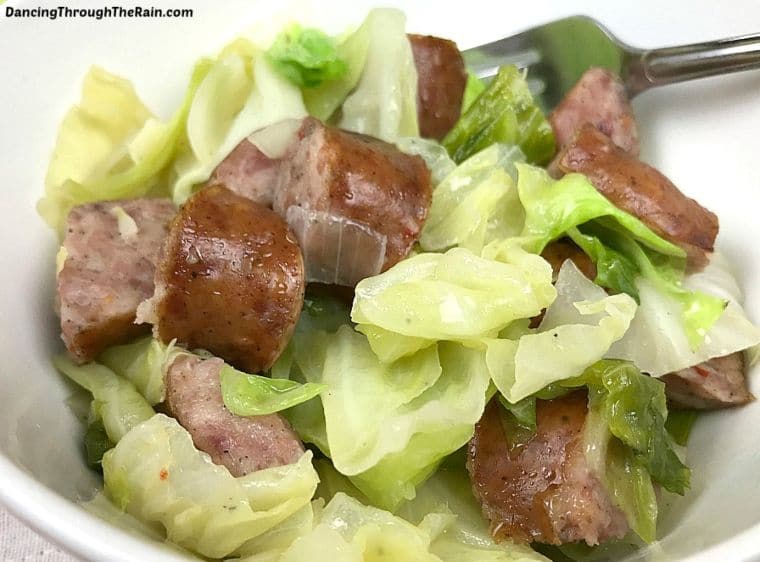 Cabbage and Sausage Skillet