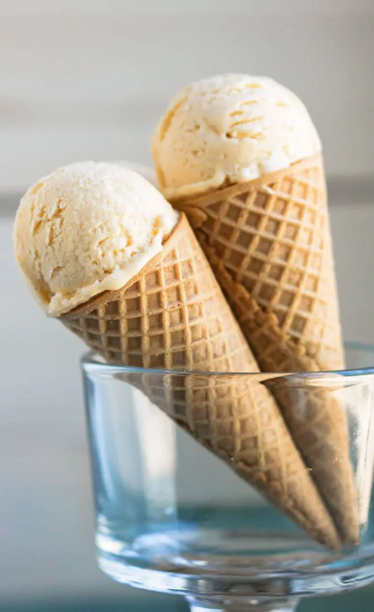 Healthy Vanilla Protein Ice Cream