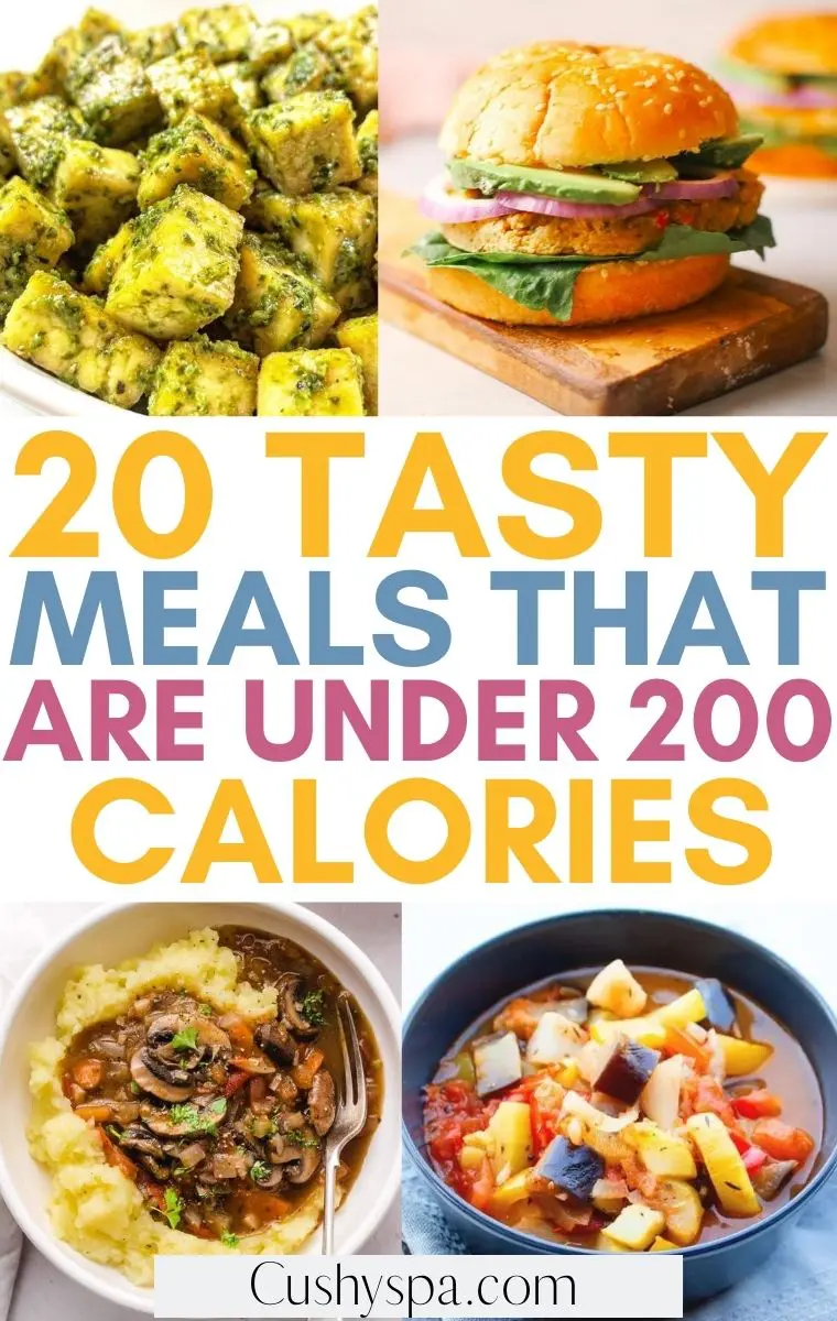 Meals under 200 calories for calorie-controlled diets