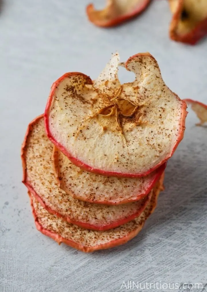 baked apple chips