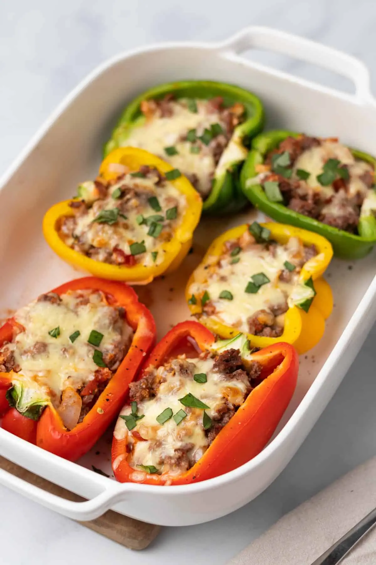 Stuffed Peppers Without Rice