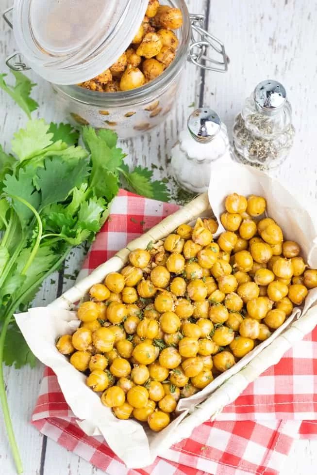 Salt & Vinegar Roasted Chickpea