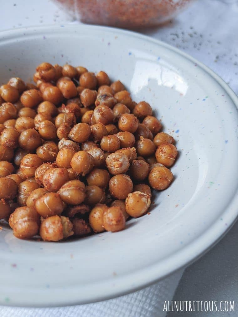  Spicy Roasted Chickpeas