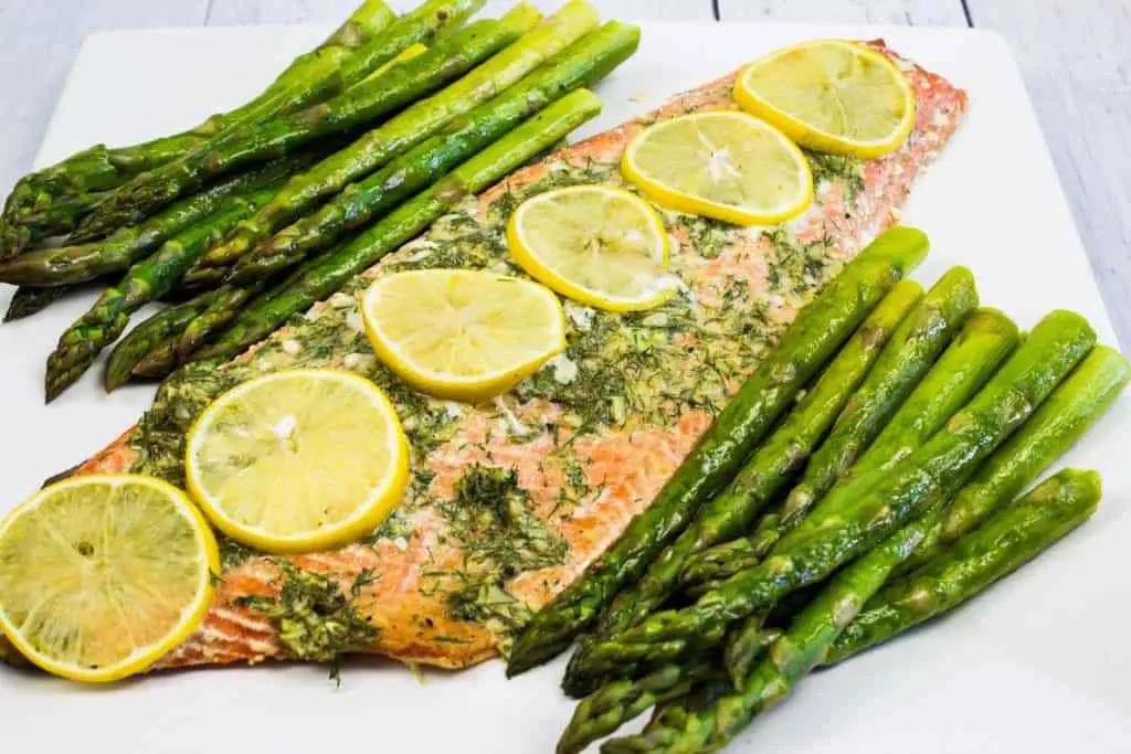 keto Salmon & Asparagus