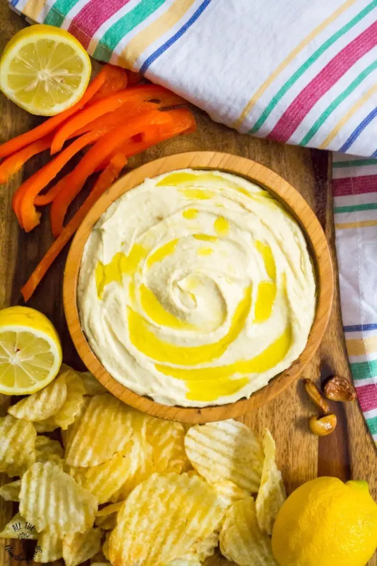 Roasted Garlic Hummus