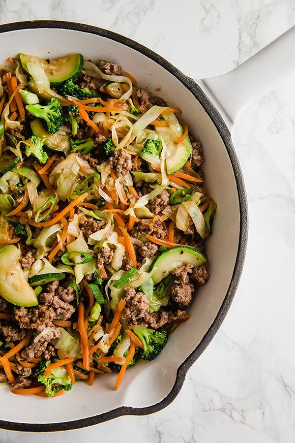 Ground Beef Stir Fry