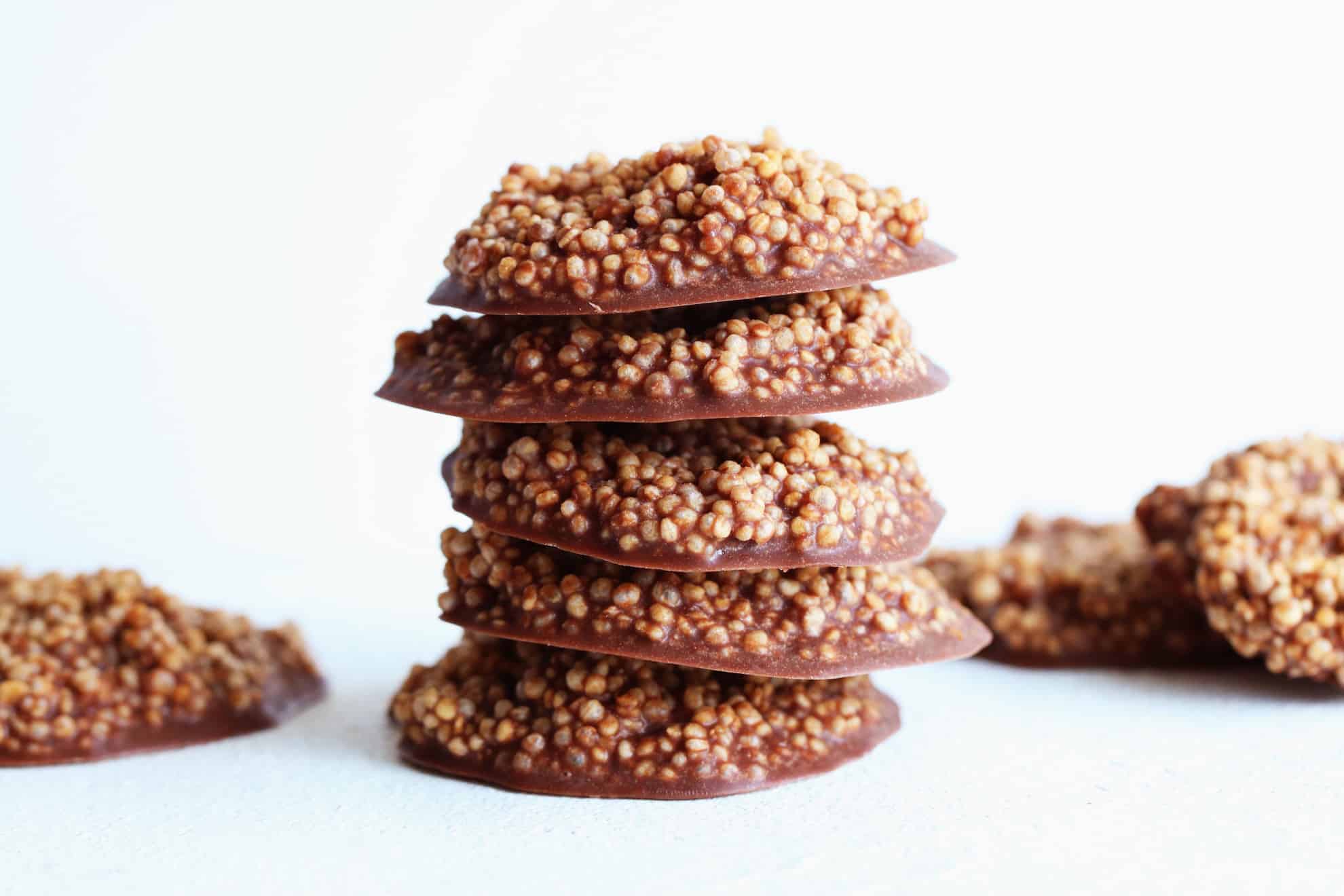 Chocolate Quinoa Crisps