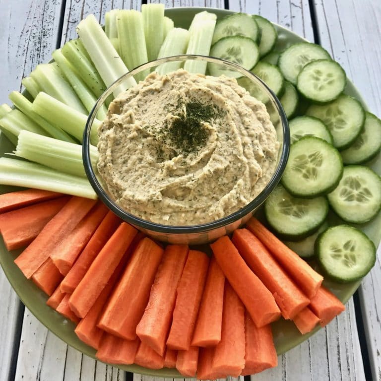 Dill Pickle Hummus