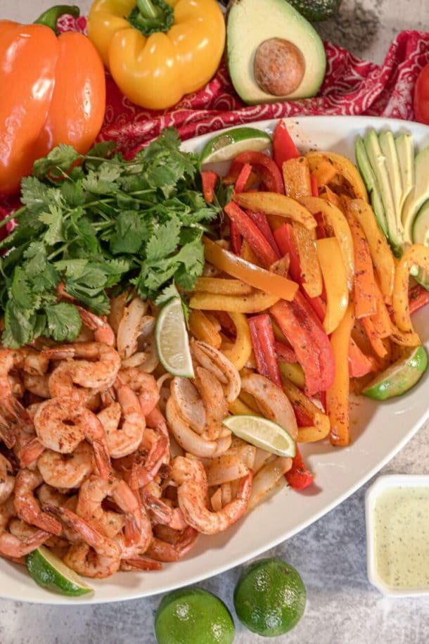 Shrimp Fajitas