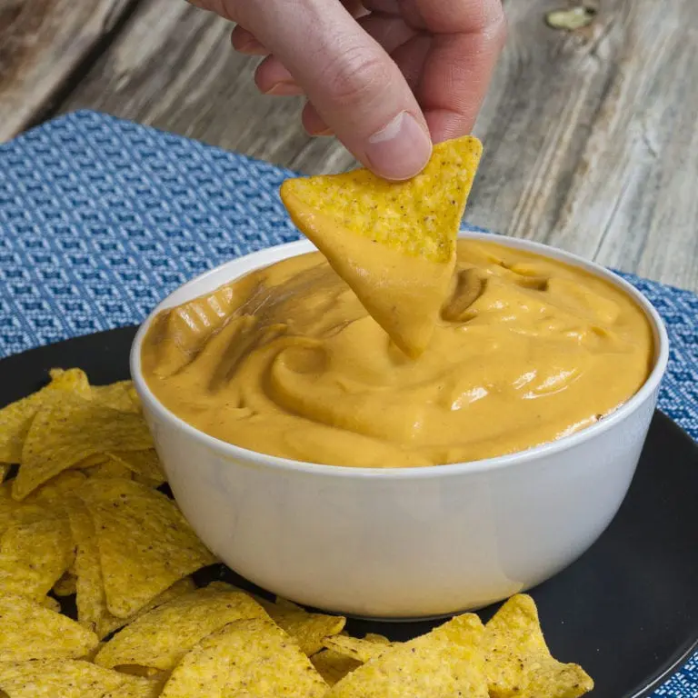 Vegan Nachos with Cheese Sauce