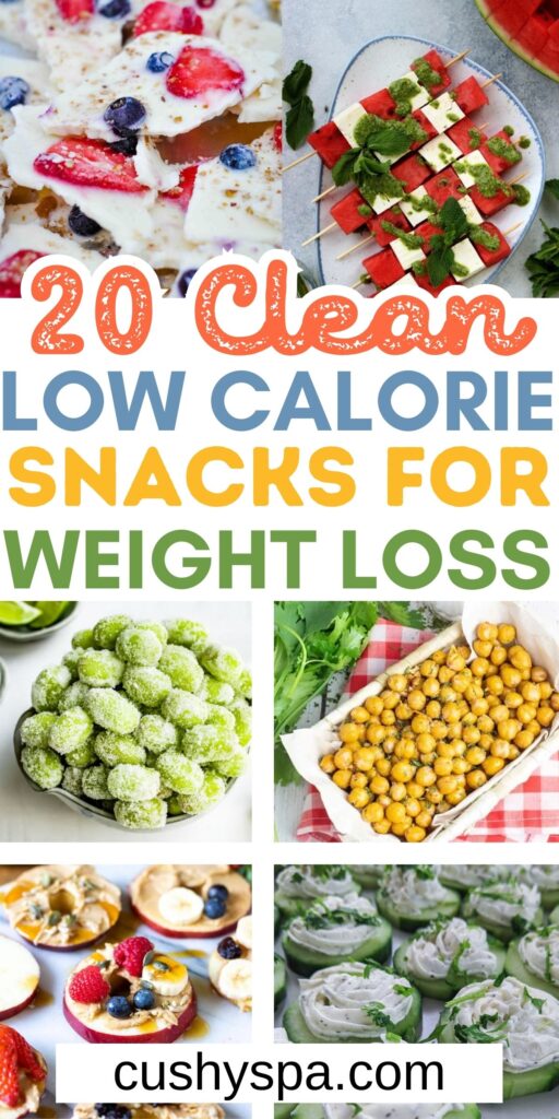 low calorie snack ideas