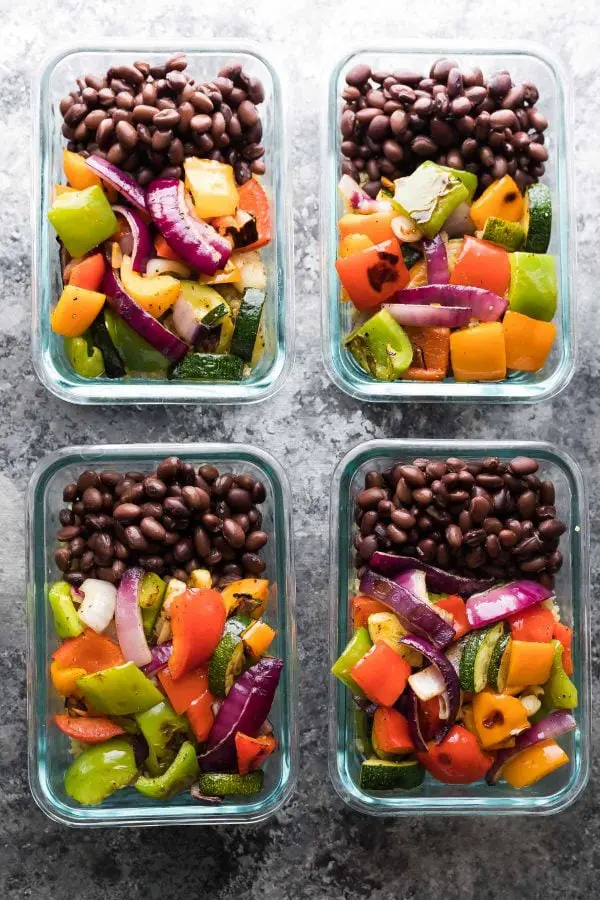 Black Bean Meal Prep Bowls