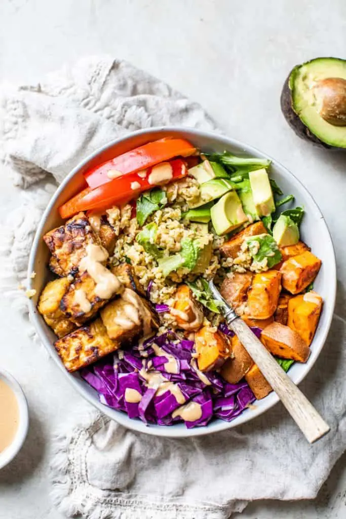 Thai Tempeh Buddha Bowls