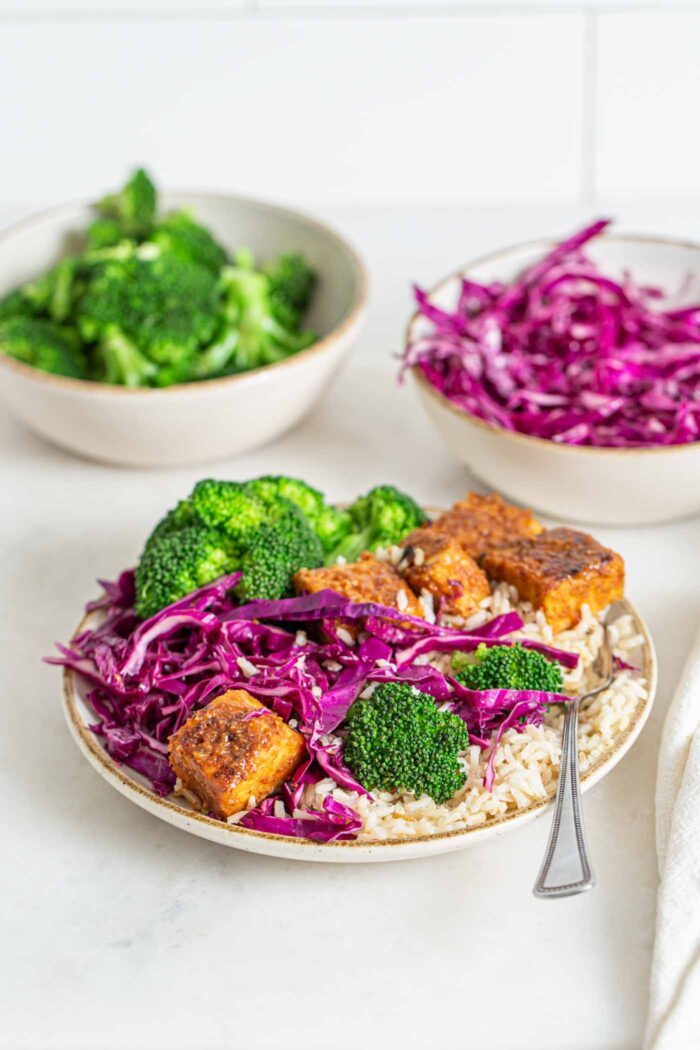 Baked Tempeh Bowls