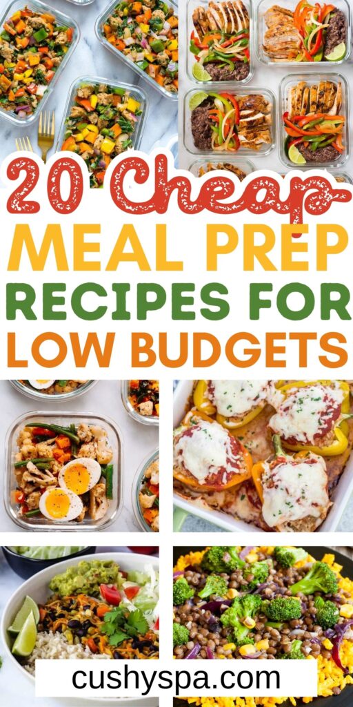 Cheap Meal Prep Ideas