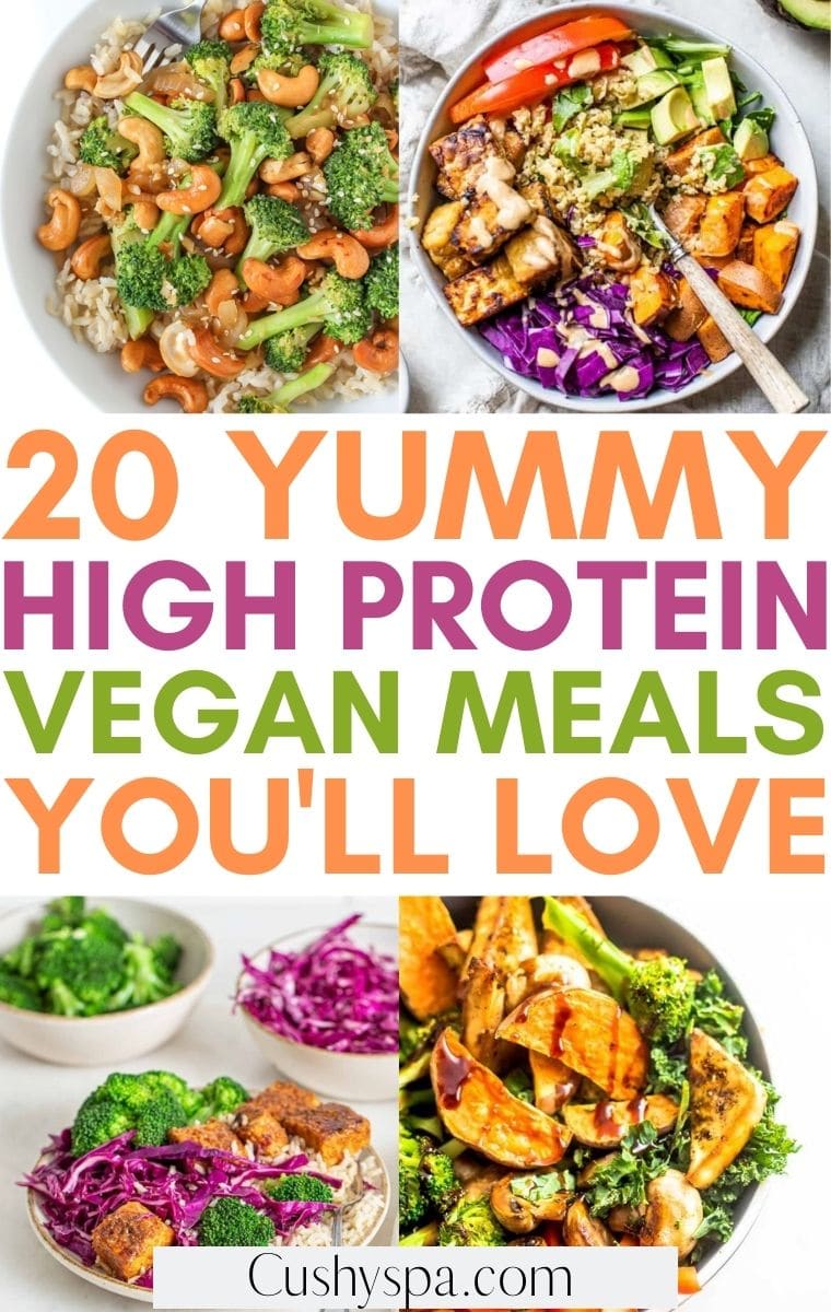 high protein vegan meal ideas