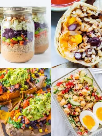 21 Delish Vegetarian Meal Prep Ideas