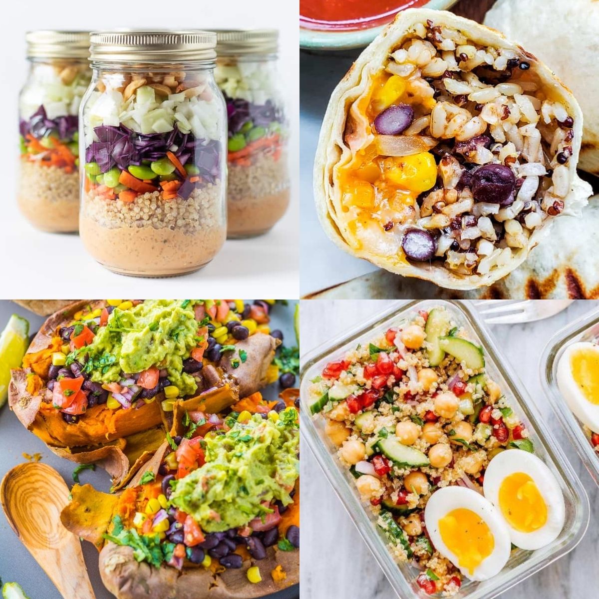 21 Delish Vegetarian Meal Prep Ideas - Cushy Spa