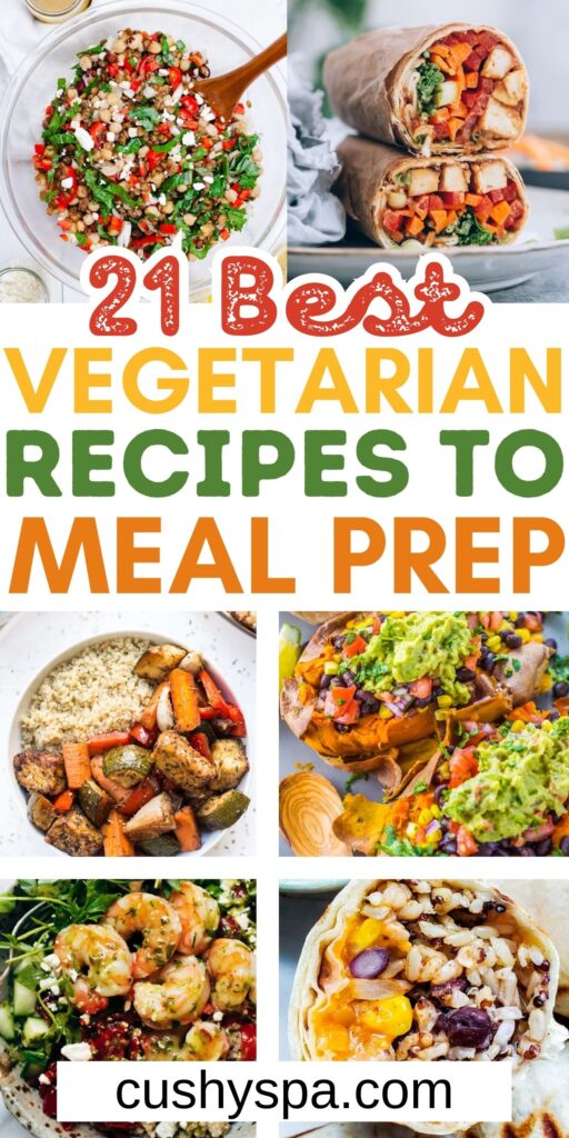 Vegetarian meal prep recipes