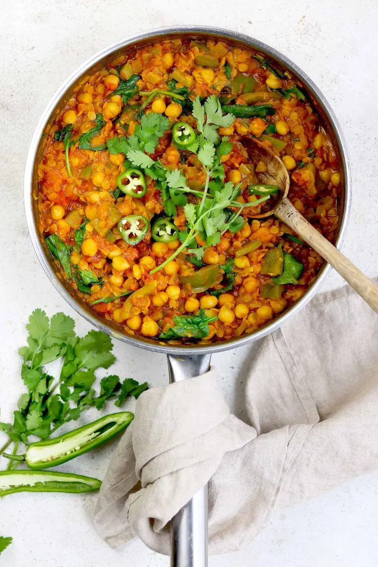 Chickpea & Lentil Curry