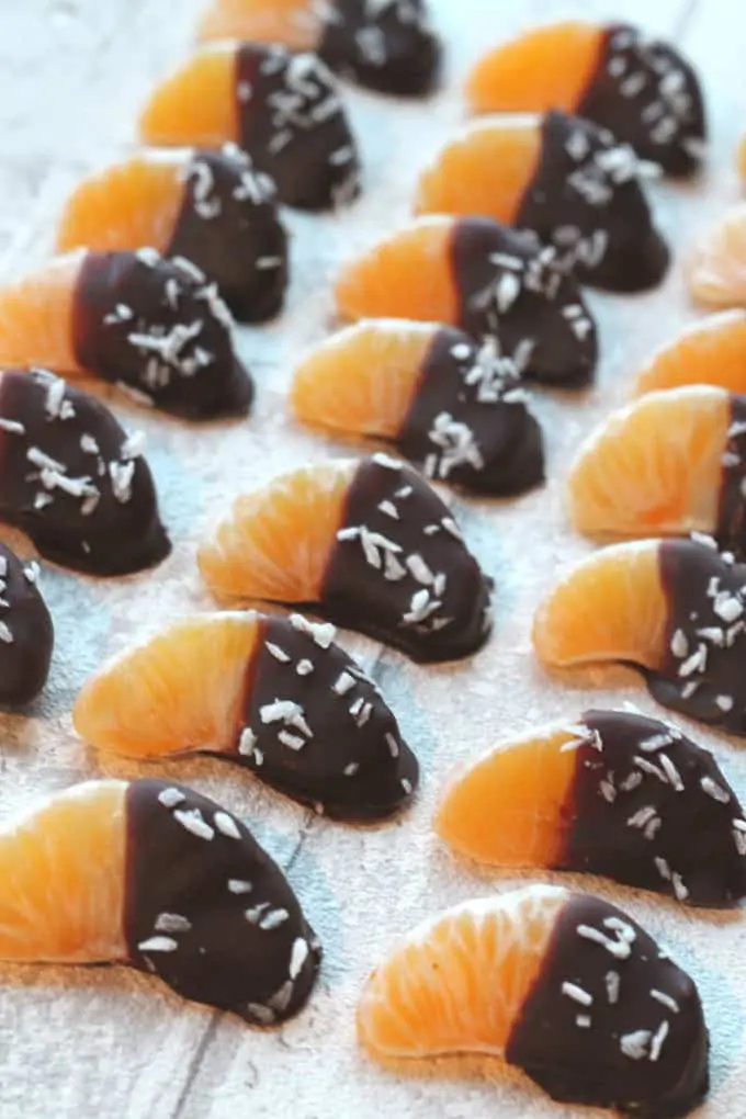 Chocolate Dipped Satsumas