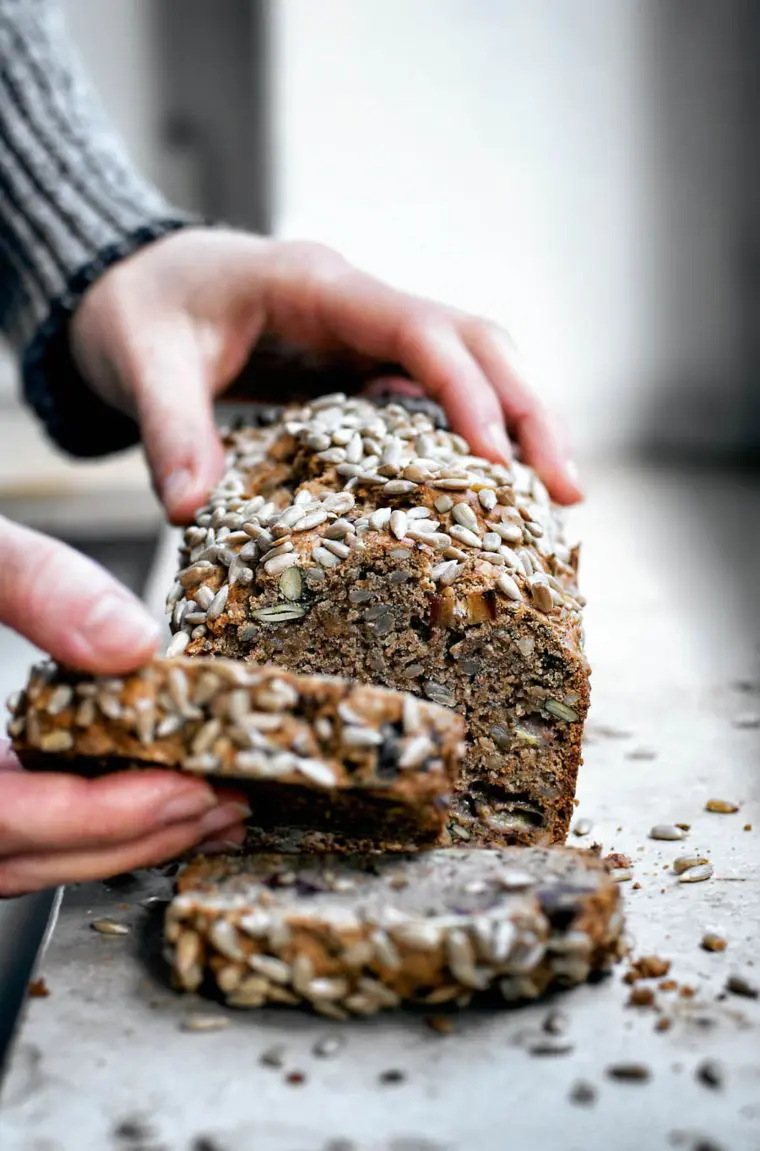 Tahini Banana Bread