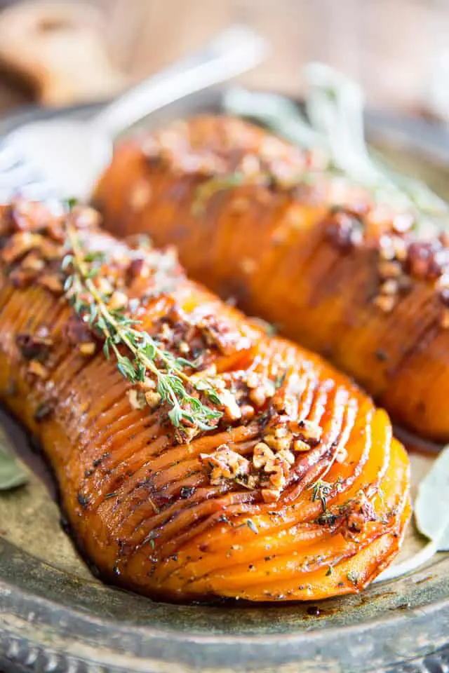 Hasselback Butternut Squash